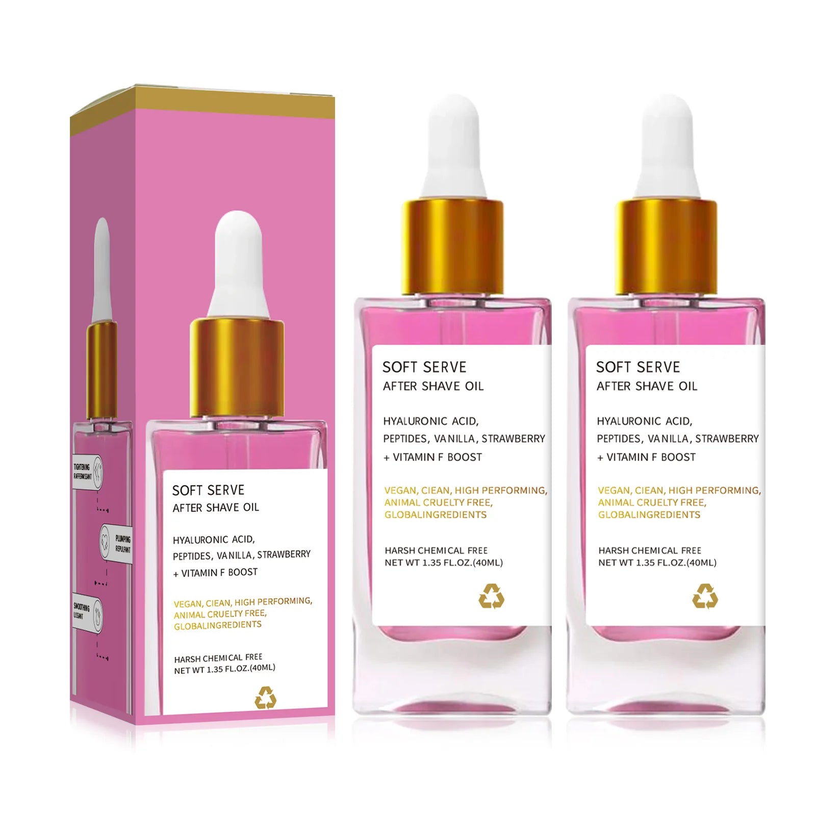 Postbeard oil care oil 40ml deep moisturizing and hydrating improves dryness and tightness of postbeard skin