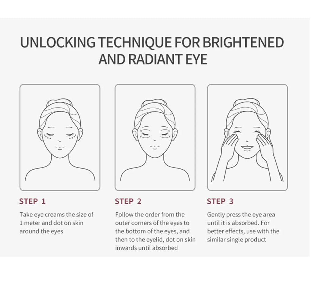 Caffeine Eye Serum Gently soothes the delicate skin around the eyes a moisturizing refreshing serum suitable for daily skincare