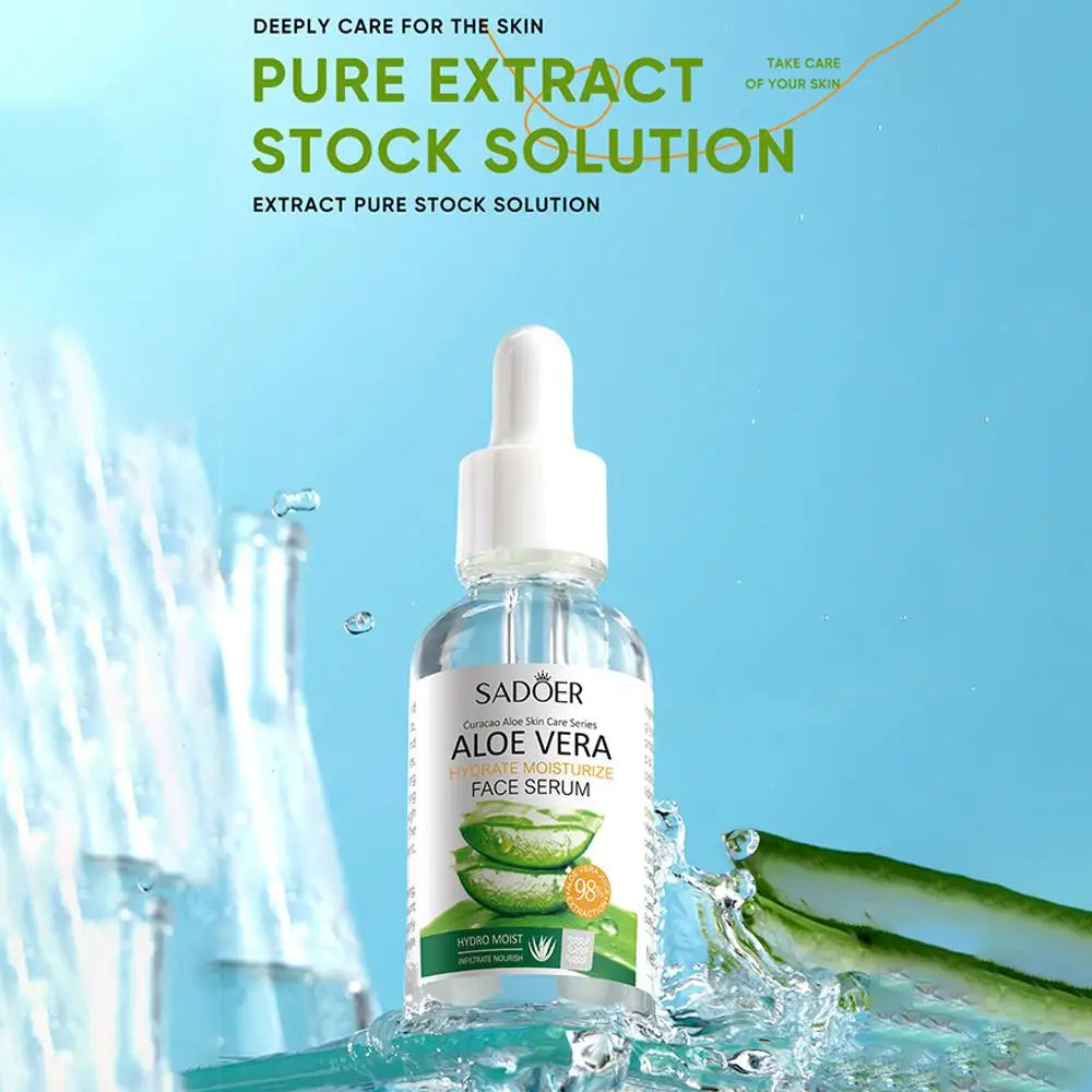 Aloe Vera Moisturizing face Essence Brightening Hydrating Essence Soothing face Care beauty skincare