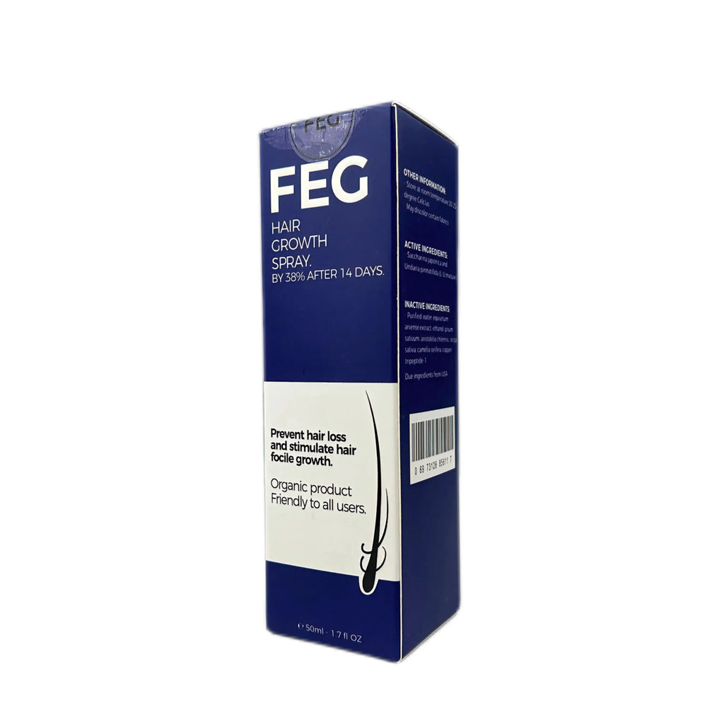 Bring healthy hair home with FEG Organic Hair Care Oil Spary For Thicker Long Hair -50ML
