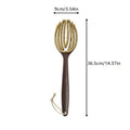 Bath Shower Brush Bathing Brush Dry Skin Body Soft Natural Bristle Massager Care Tool Soft Natural Bristle PE Handle."