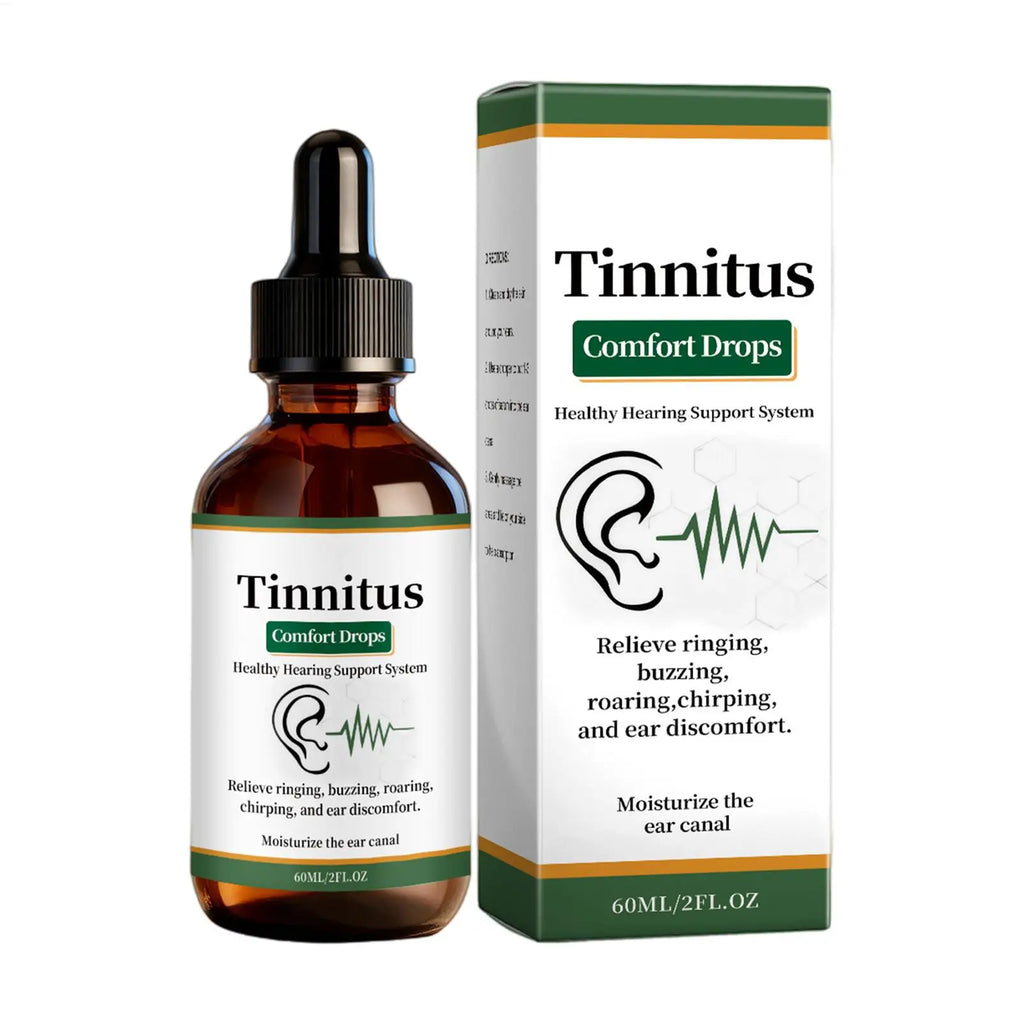Ear Care Drops 60ml Moisturizing Soothing Solution Health Supplements for Women Men Adults Outdoor Activities Before Sleeping
