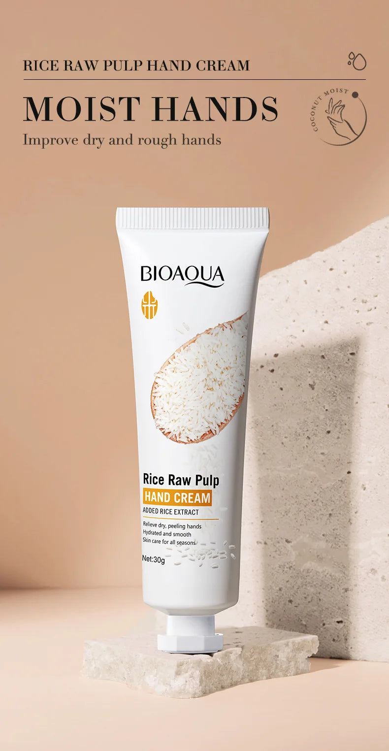 White Rice Hand Cream