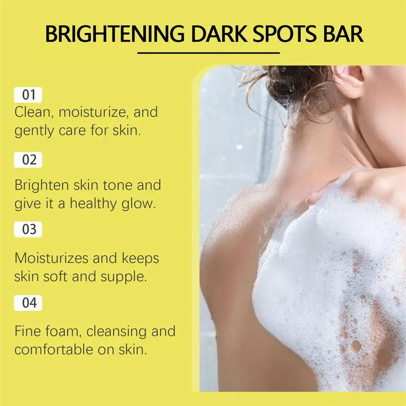 Gentle Cleansing Brightening Soap Nourishes Dry Skin Leaves Skin Radiant & Hydrated Natural Mild Soap Bar For All Skin Types