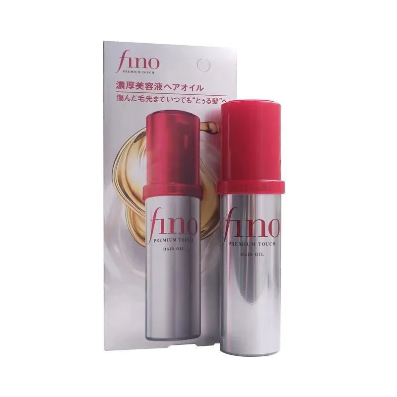 Fino Little Red Riding Hood Hair Essence Oil Repair Frizzy Dry Curly Perm Dye Hair Oil 70ml