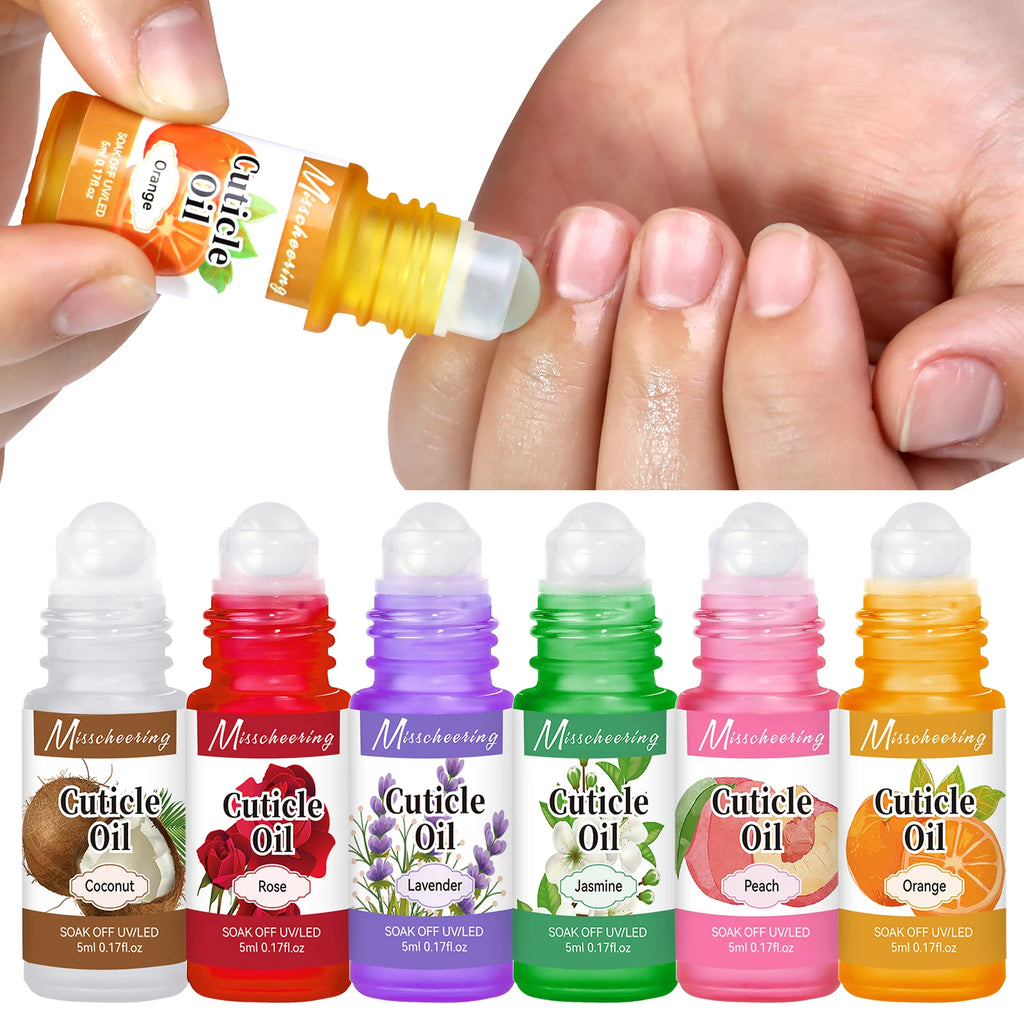 6 colors of nail care nourishing oil nail care repair damaged nails nourishing care skin rejuvenator suitable  daily nail care