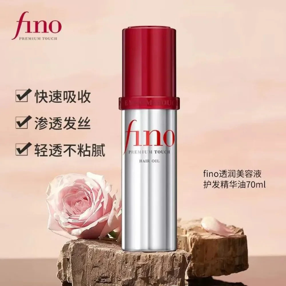 Fino Little Red Riding Hood Hair Essence Oil Repair Frizzy Dry Curly Perm Dye Hair Oil 70ml