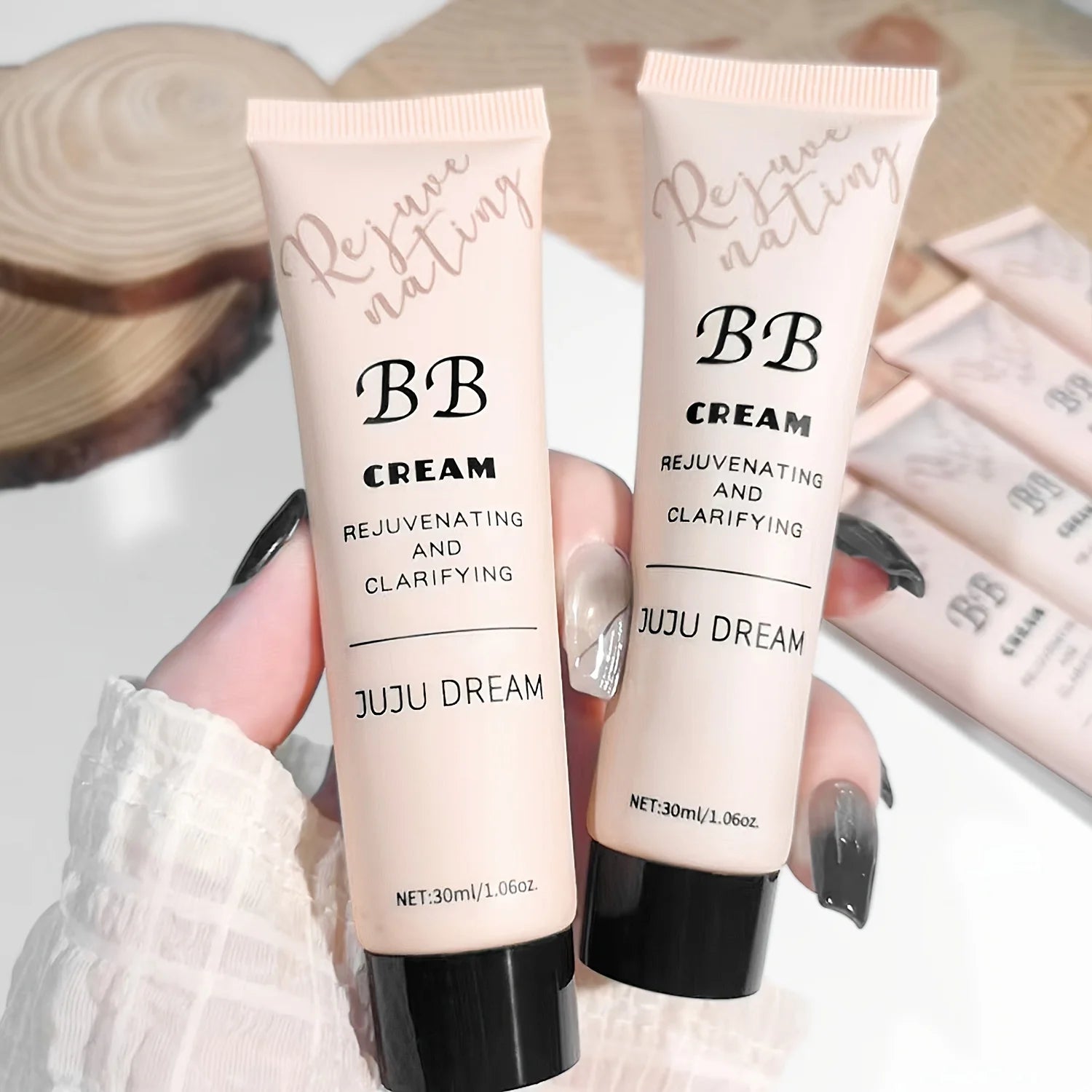 Natural Concealer BB Cream, moisturizing and nourishing, Korean natural translucent primer, long-lasting for all skin types