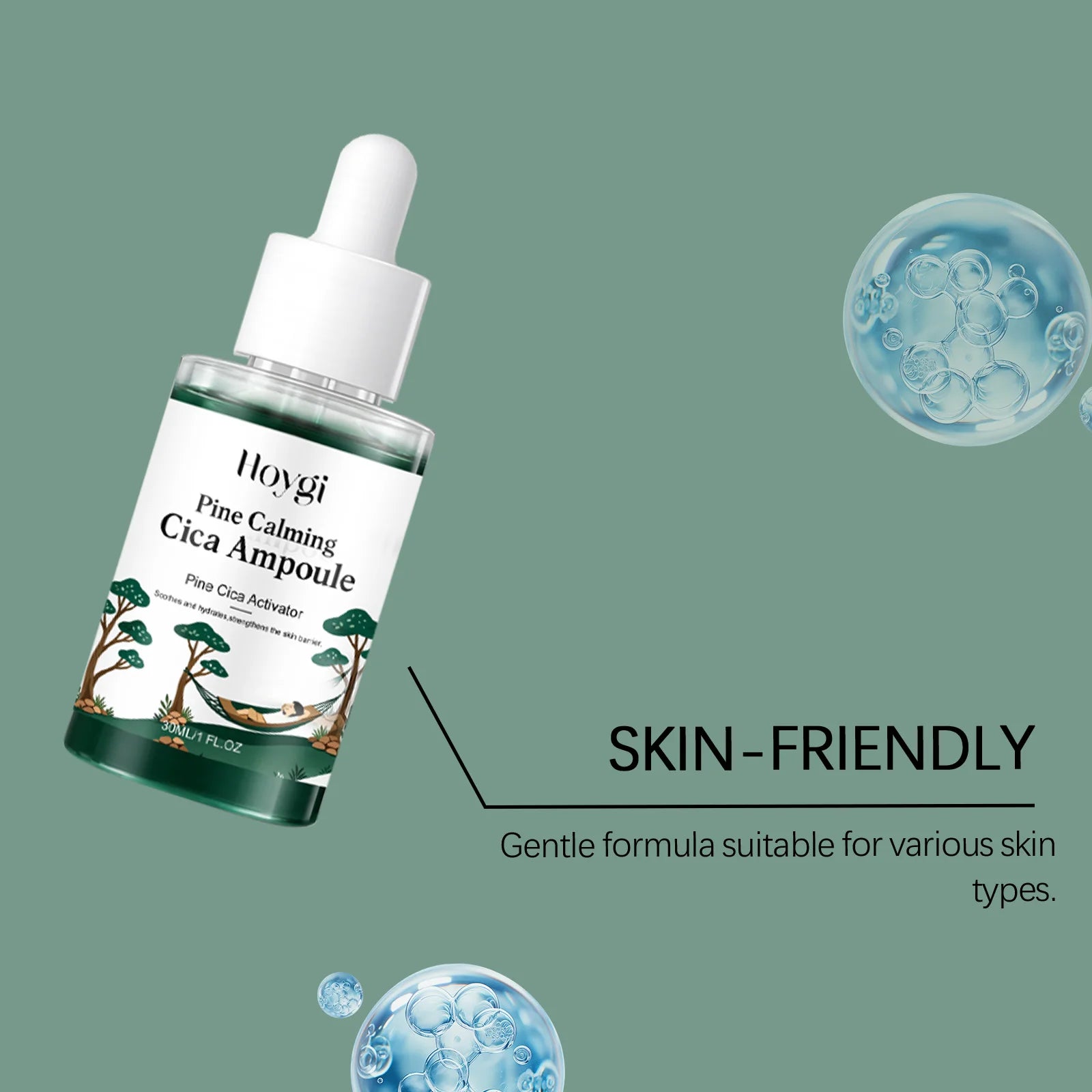 Centella Asiatica Essence Gentle Moisturizing Care, Keeps the Face Hydrated and Radiant, Replenishes Moisture and Smooths the Sk