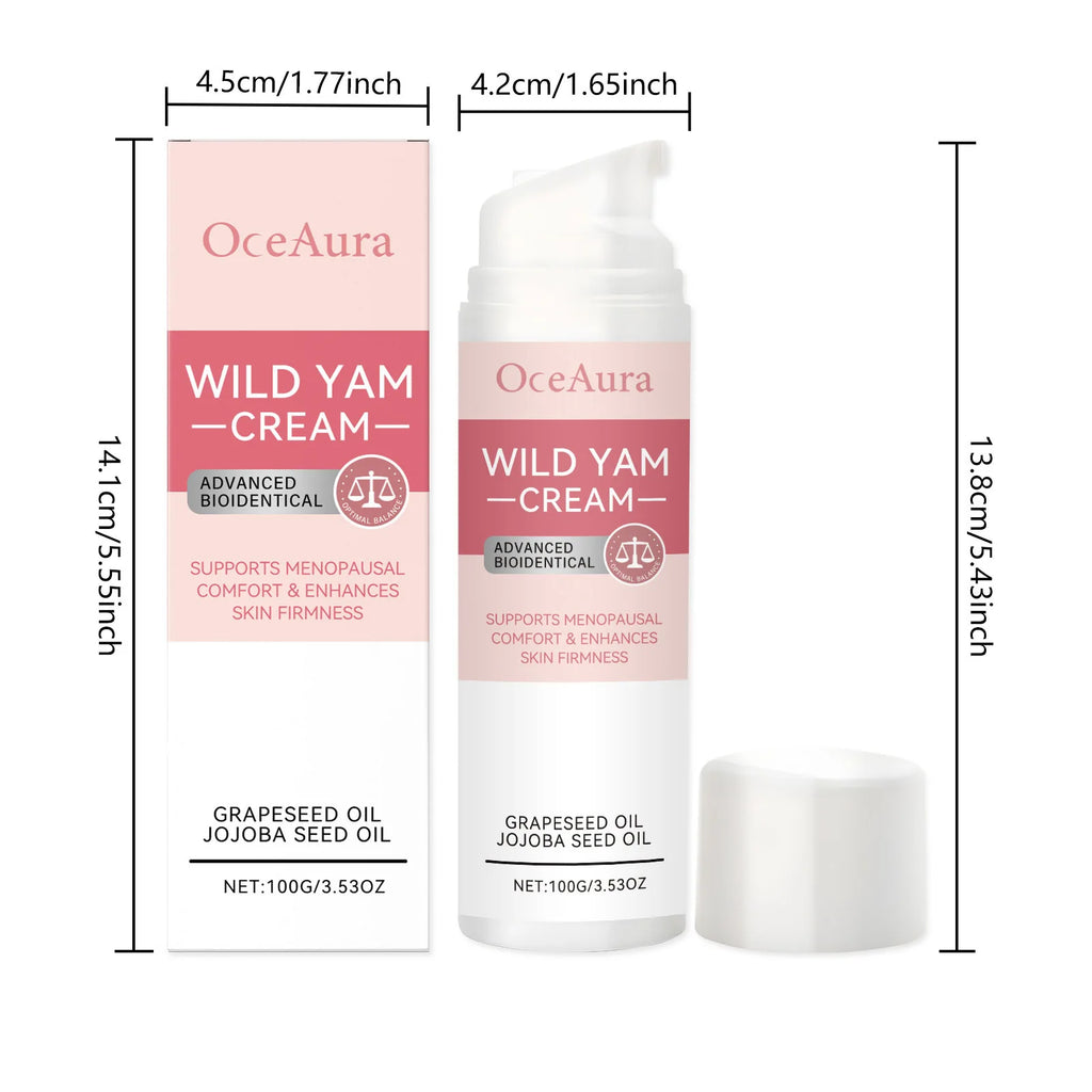 Body Care Balance Cream with Gentle Ingredients To Care for Women's Body Discomfort, Daily Massage Care Cream