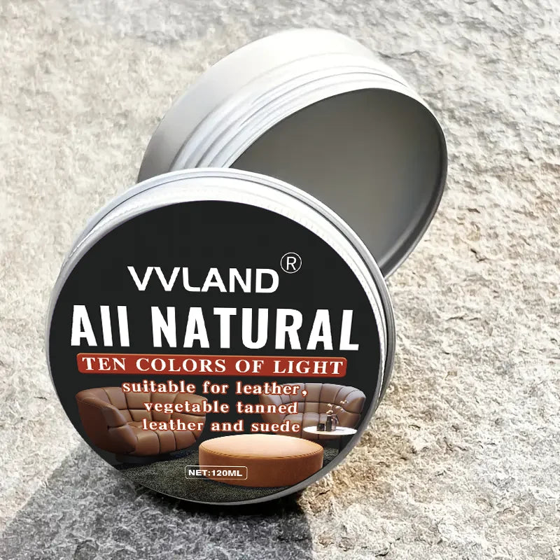120ml Leather Care Cream - Nourishing Conditioner Balm to Restore, Shine and Protect All Types of Leather Goods