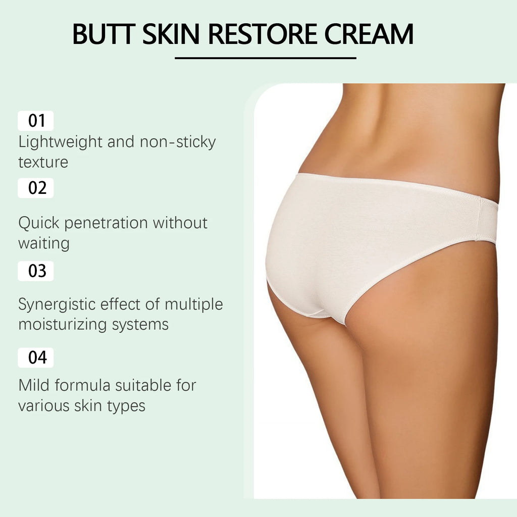 OCEAURA Butt Care Cream Lightens Dark Spots Reduce Melanin Improve Skin Elasticity Even Skin Tone Brightening Firming Hip Care