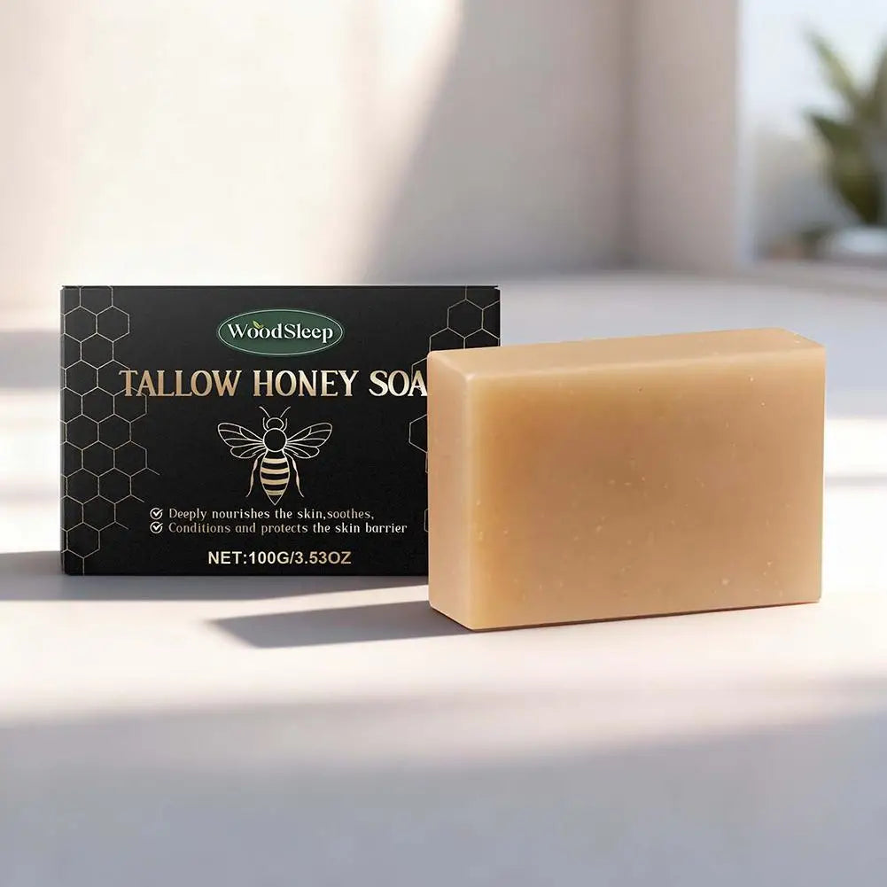 Beef Tallow Soap Bar,Natural Grass Fed Tallow Soap,Moisturizing Face Body Wash For Dry, Itchy, Sensitive Skin CareBath Soap