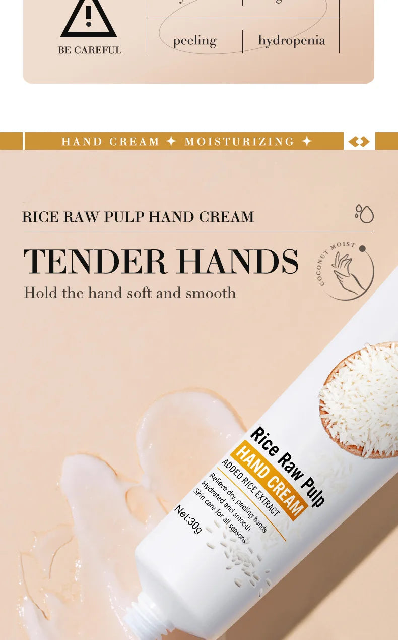 White Rice Hand Cream