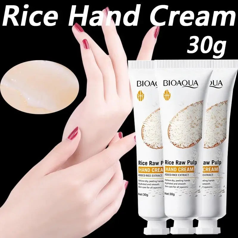 White Rice Hand Cream