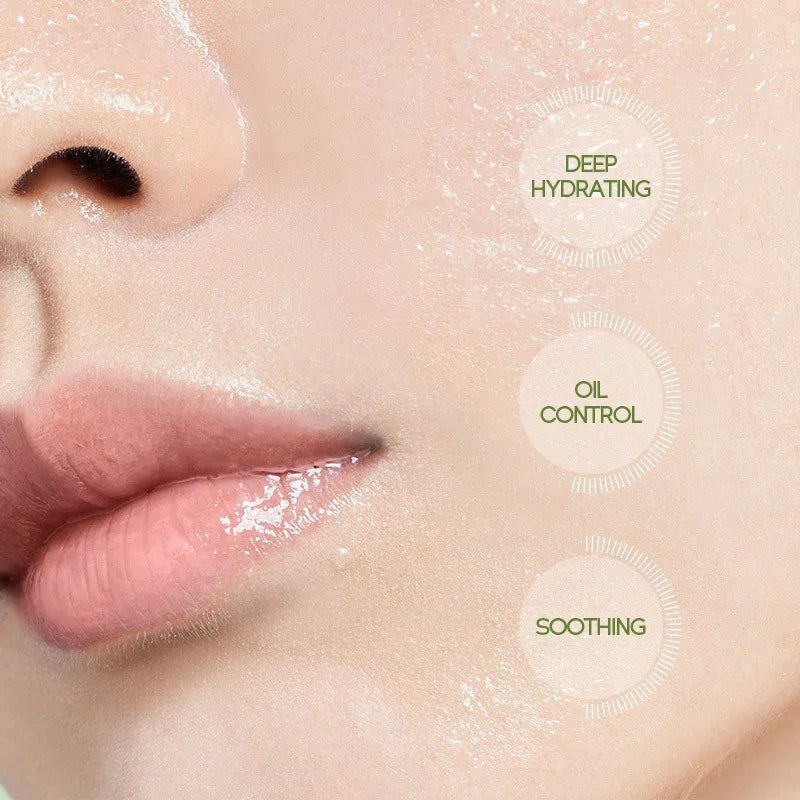 Facial Products Kit Sakura / Green Tea Face Cream Nourishing Skin Face Serum Smoothing Eye Cream Skincare Korean Cosmetic