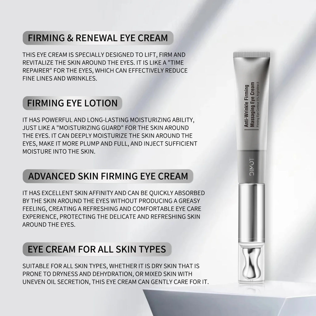 Electric Massage Eye Cream  Beauty Hyaluronic Acid Firming Fades Fine Lines Eye Care Gel Moisturizing Beauty Eye Skin Care
