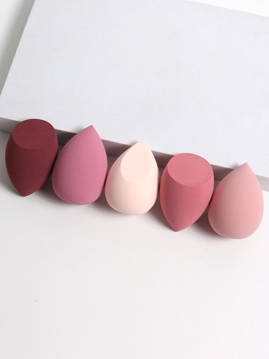 5 Bags of Beauty Eggs Makeup Sponge (Beauty Egg), Foundation Make-Up Mixed Beauty Sponge, Flawless Liquid, Cream and Powder, Mu