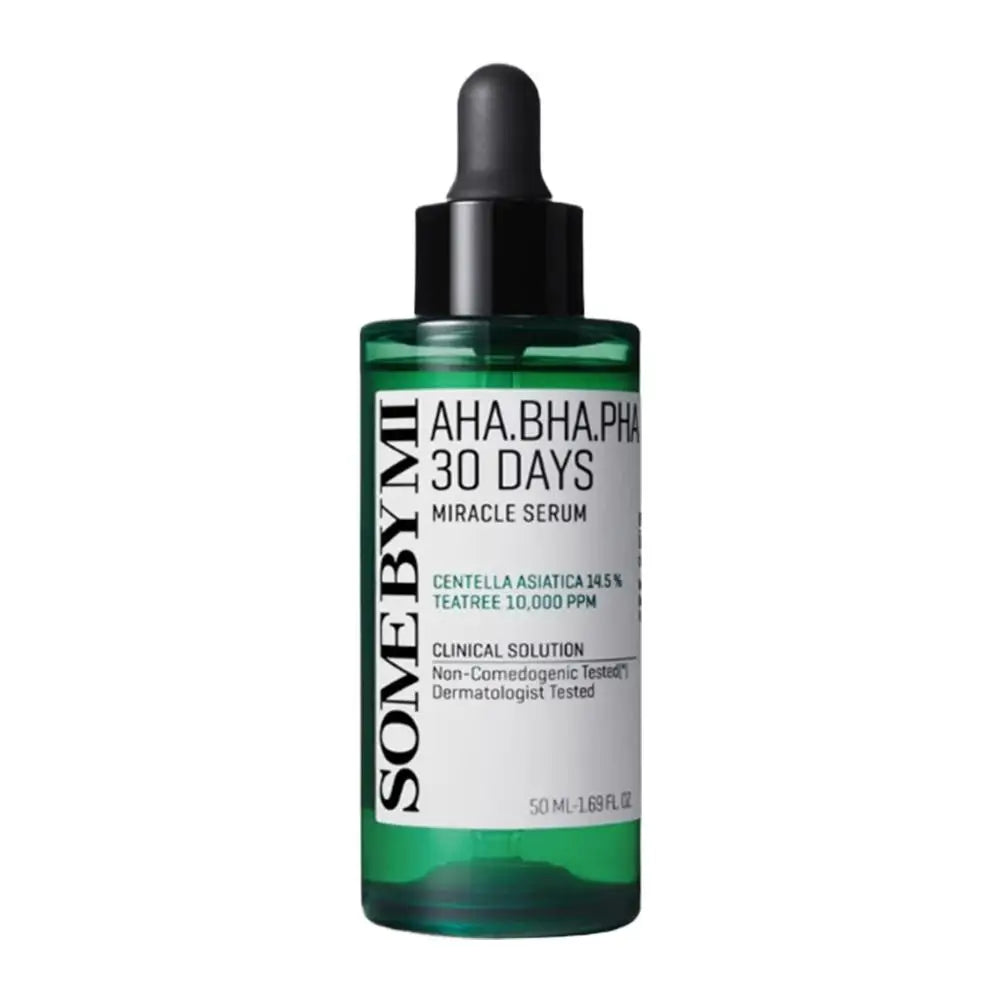 Korean SOME BY MI Facial Skincare Products Tea Tree Essence Toner Cream Cleaner Serum Centella Sunscreen Nourishing Oil Control