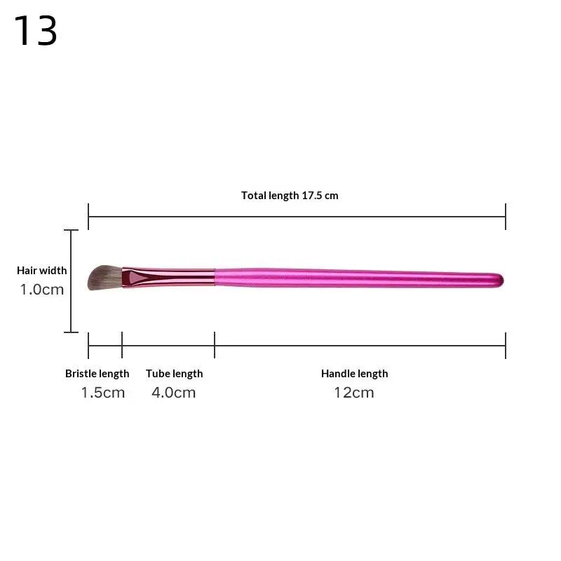 Makeup Brush - Premium Quality Cosmetic Brushes For Face And Eyes Foundation Powder BB Cream Blush