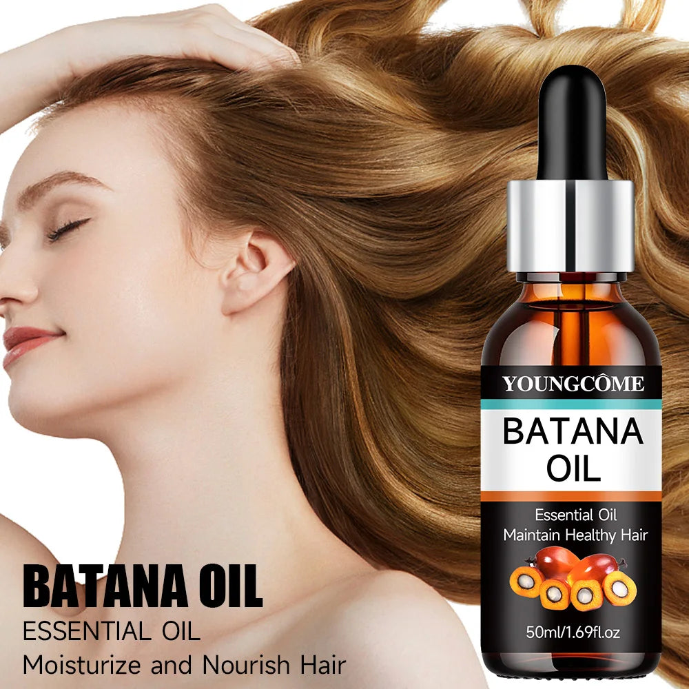 YOUNGCOME Batana Hair Care Oil,Professional Hair Care Deep Conditioner for All Hair Types, Nourishes hair and makes it healthier