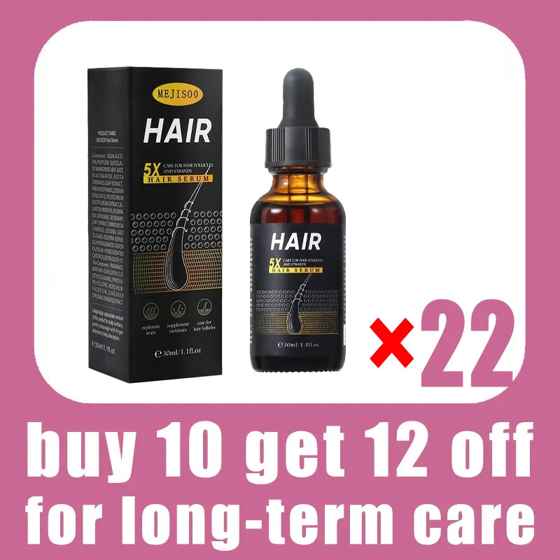 No need to worry about thin, fine hair—super convenient, fast-acting hair care oil.