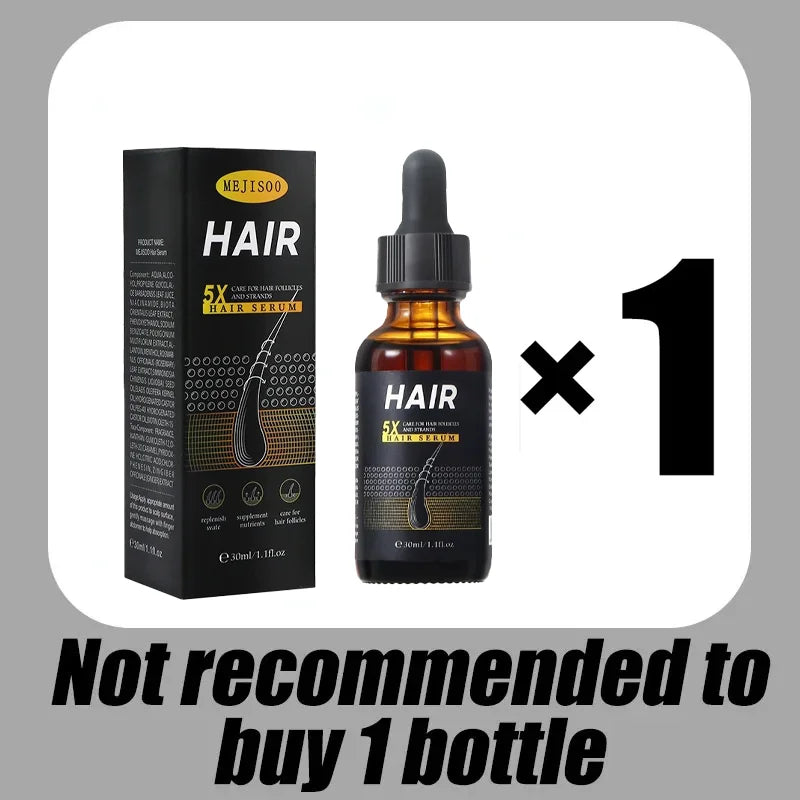No need to worry about thin, fine hair—super convenient, fast-acting hair care oil.