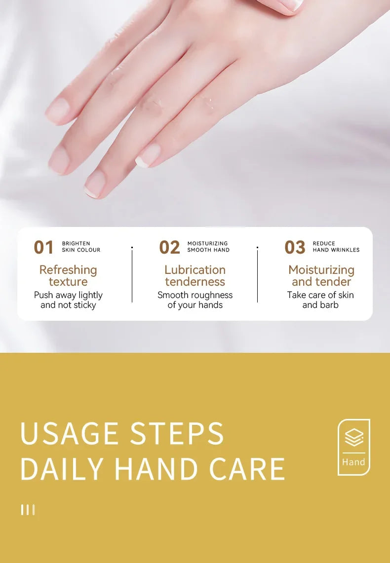 5Pcs/set Fruit Plant Fragrance Hand Cream Sets Moisturizing Repair Anti Dry Hand Lotion Sets Hands Skin Care Products