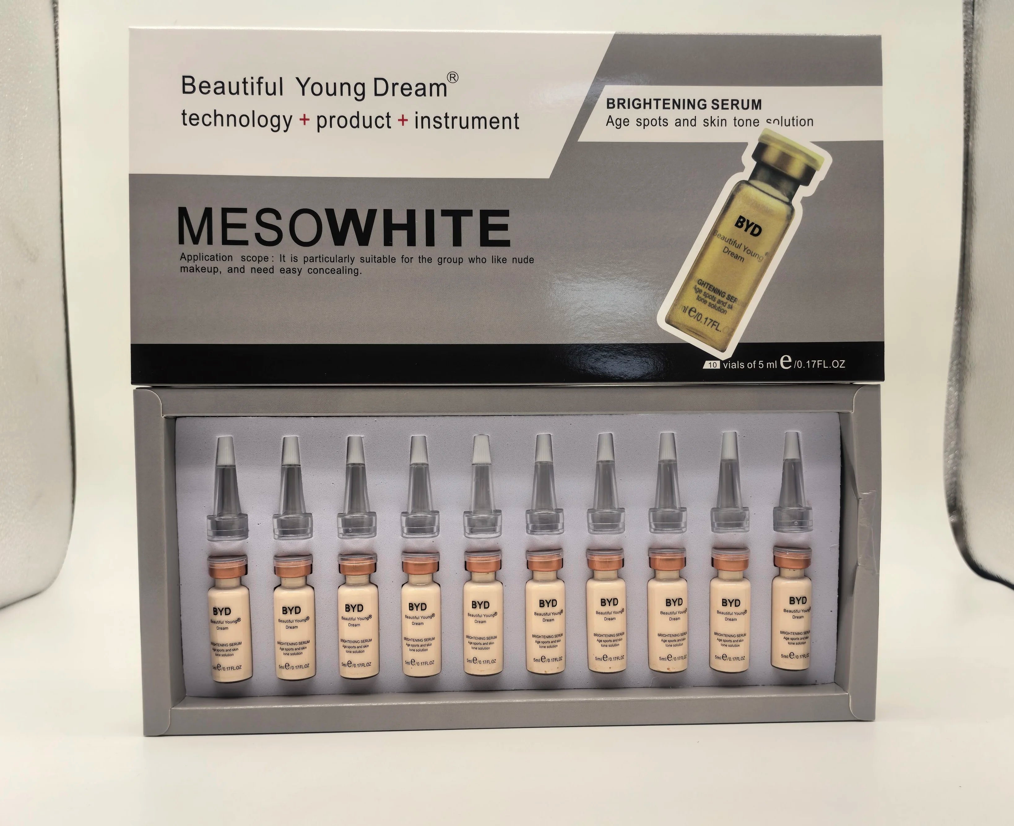 Korean-Style Semi-Permanent BB Cream + Foundation + Concealer - Facial Care Makeup Set for Even Skin Tone, Flawless Coverage