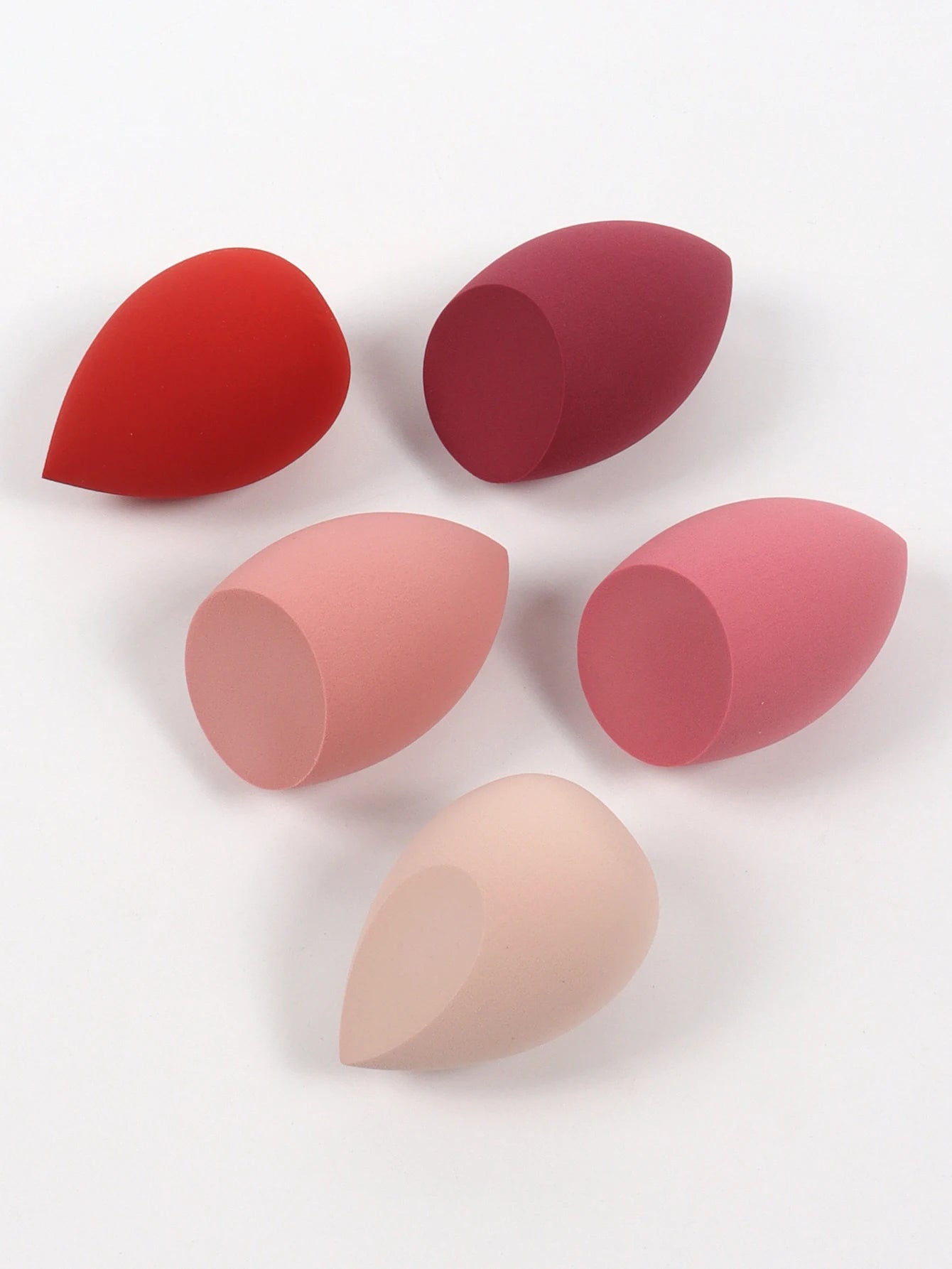 5 Bags of Beauty Eggs Makeup Sponge (Beauty Egg), Foundation Make-Up Mixed Beauty Sponge, Flawless Liquid, Cream and Powder, Mu
