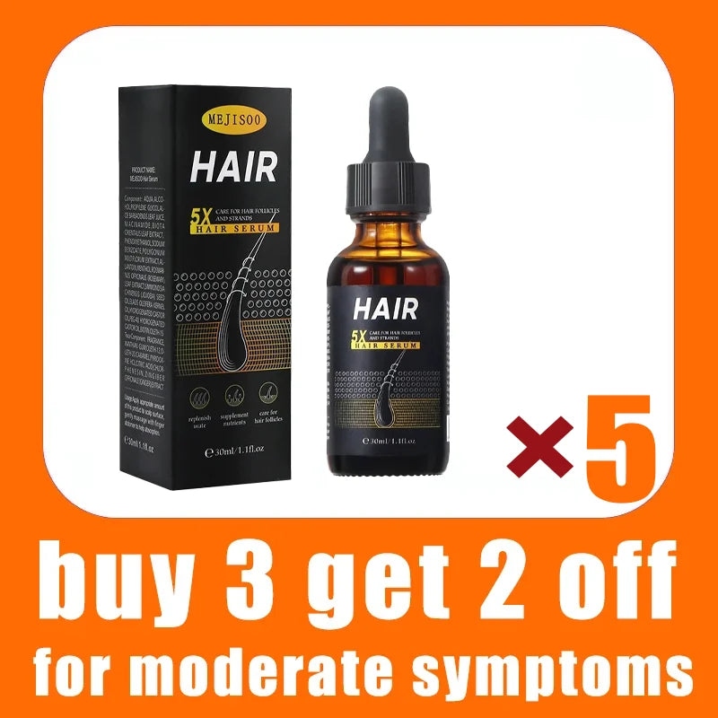 No need to worry about thin, fine hair—super convenient, fast-acting hair care oil.
