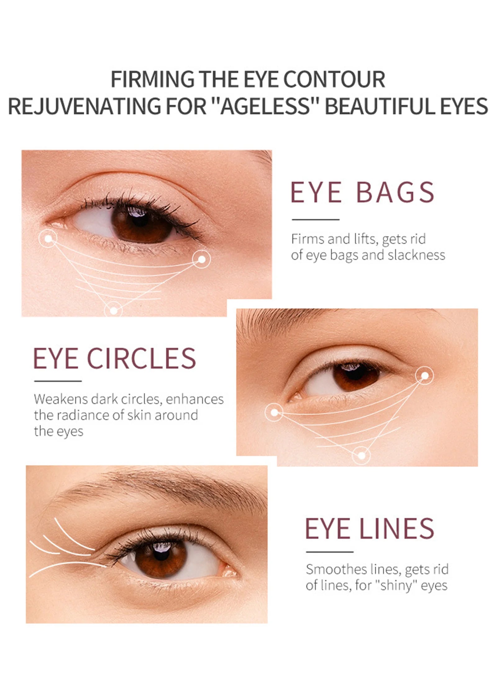 Caffeine Eye Serum Gently soothes the delicate skin around the eyes a moisturizing refreshing serum suitable for daily skincare