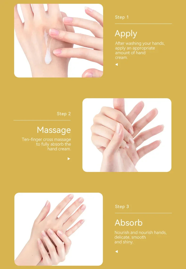 5Pcs/set Fruit Plant Fragrance Hand Cream Sets Moisturizing Repair Anti Dry Hand Lotion Sets Hands Skin Care Products