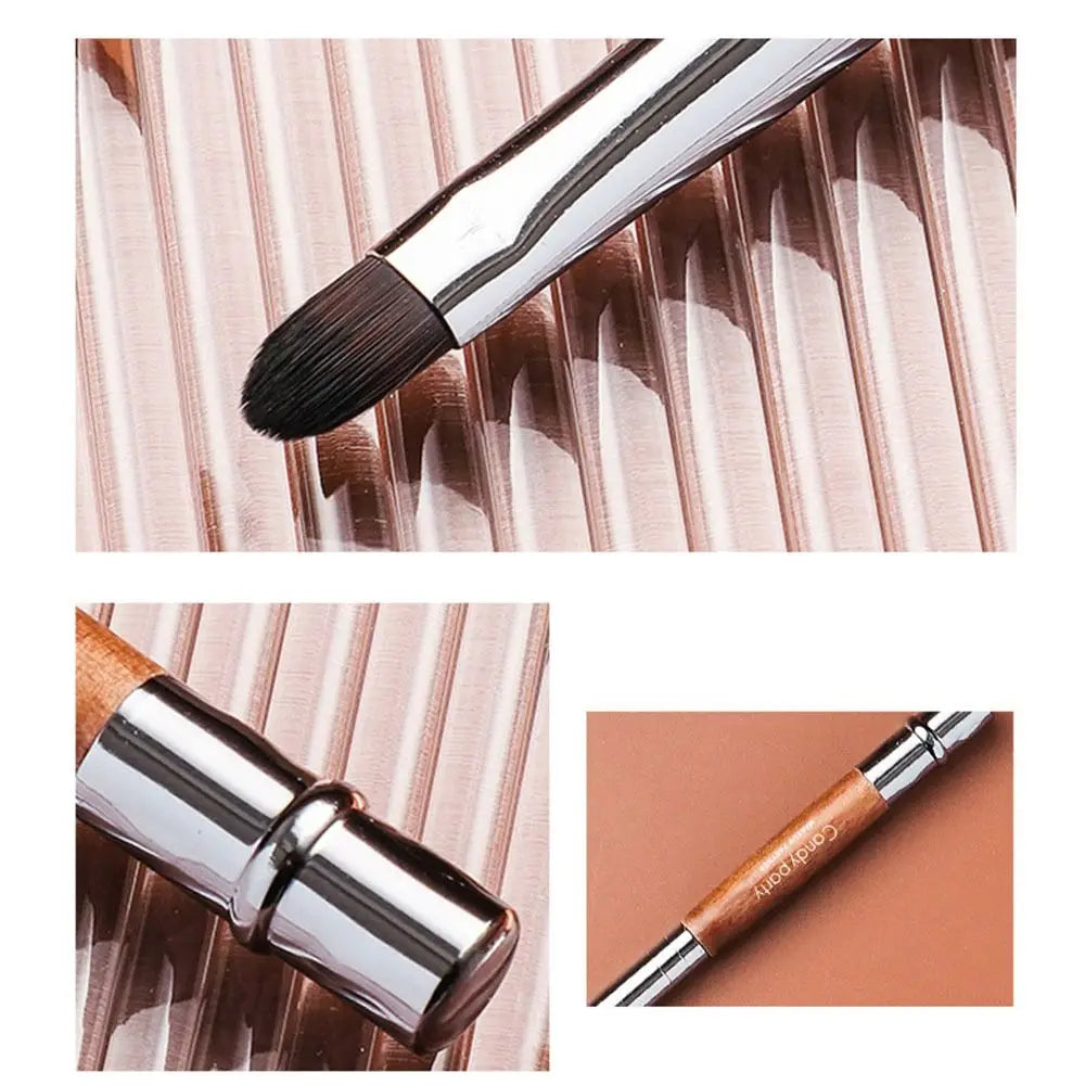 Beauty Make Up Tool Lip Gloss Brush Makeup Brush with Protect Cap Lady Lipstick Brush Cosmetic Brush Concealer Brush Lip Brush