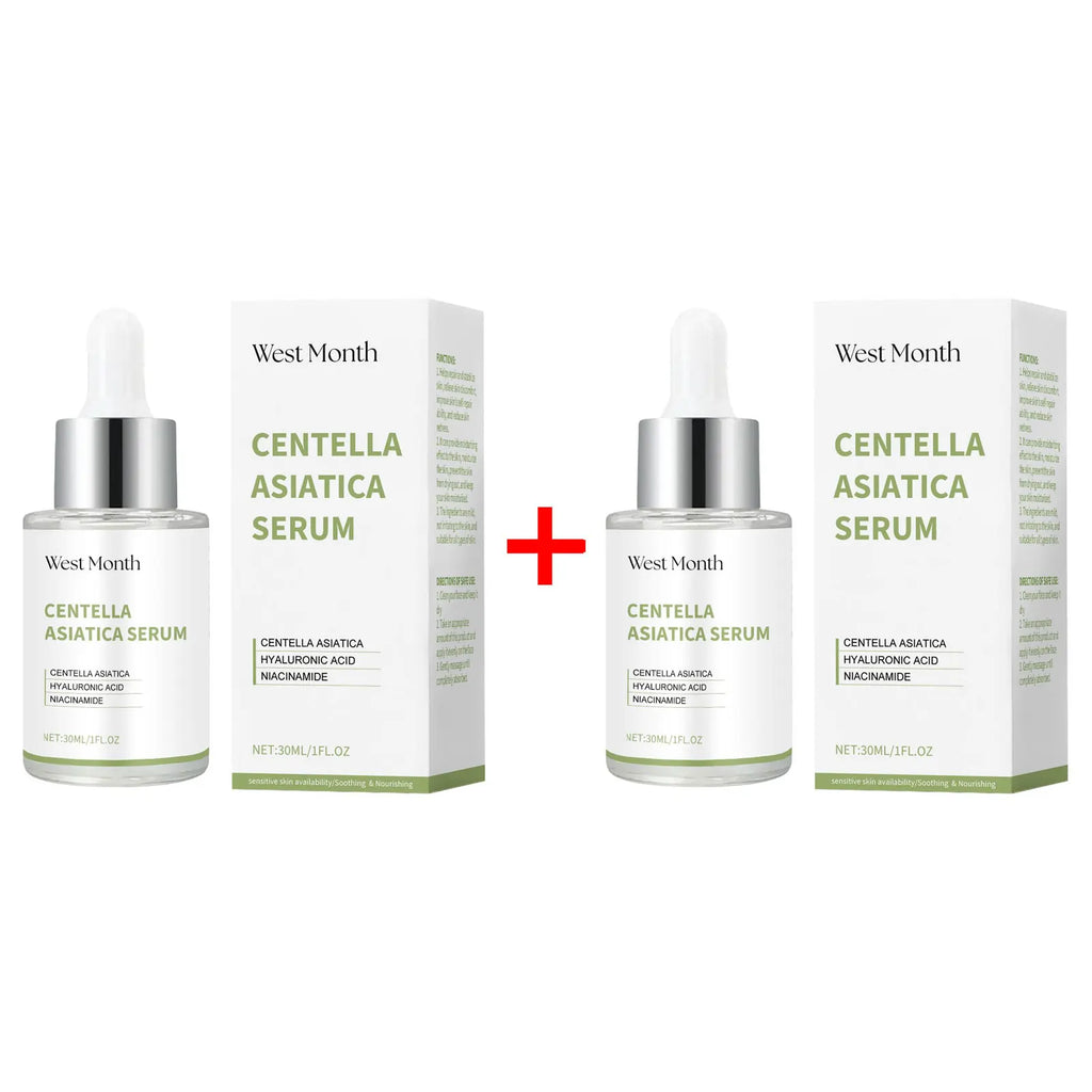 Centella Asiatica Facial Serum Moisturizing Nourish Repairing Dry Skin Smoothing Rejuvenation Soothing Brightening Beauty Health