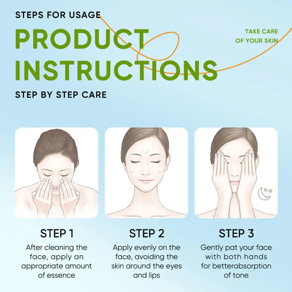 Aloe Vera Moisturizing face Essence Brightening Hydrating Essence Soothing face Care beauty skincare