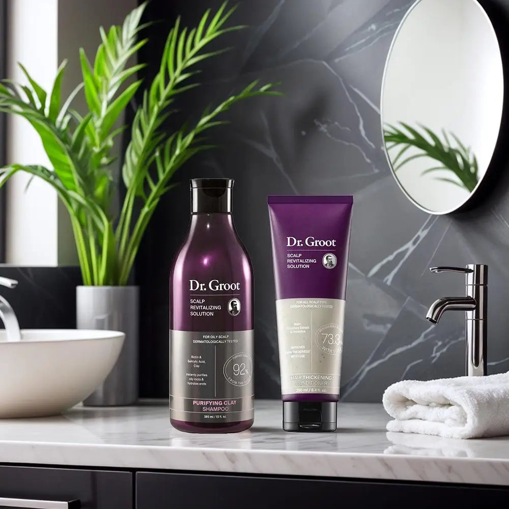 Dr.Groot Thickening Anti Hair Loss Shampoo Conditioner Gentle Moisturizing Oil Control Dandruff Removing Softening Hair Care