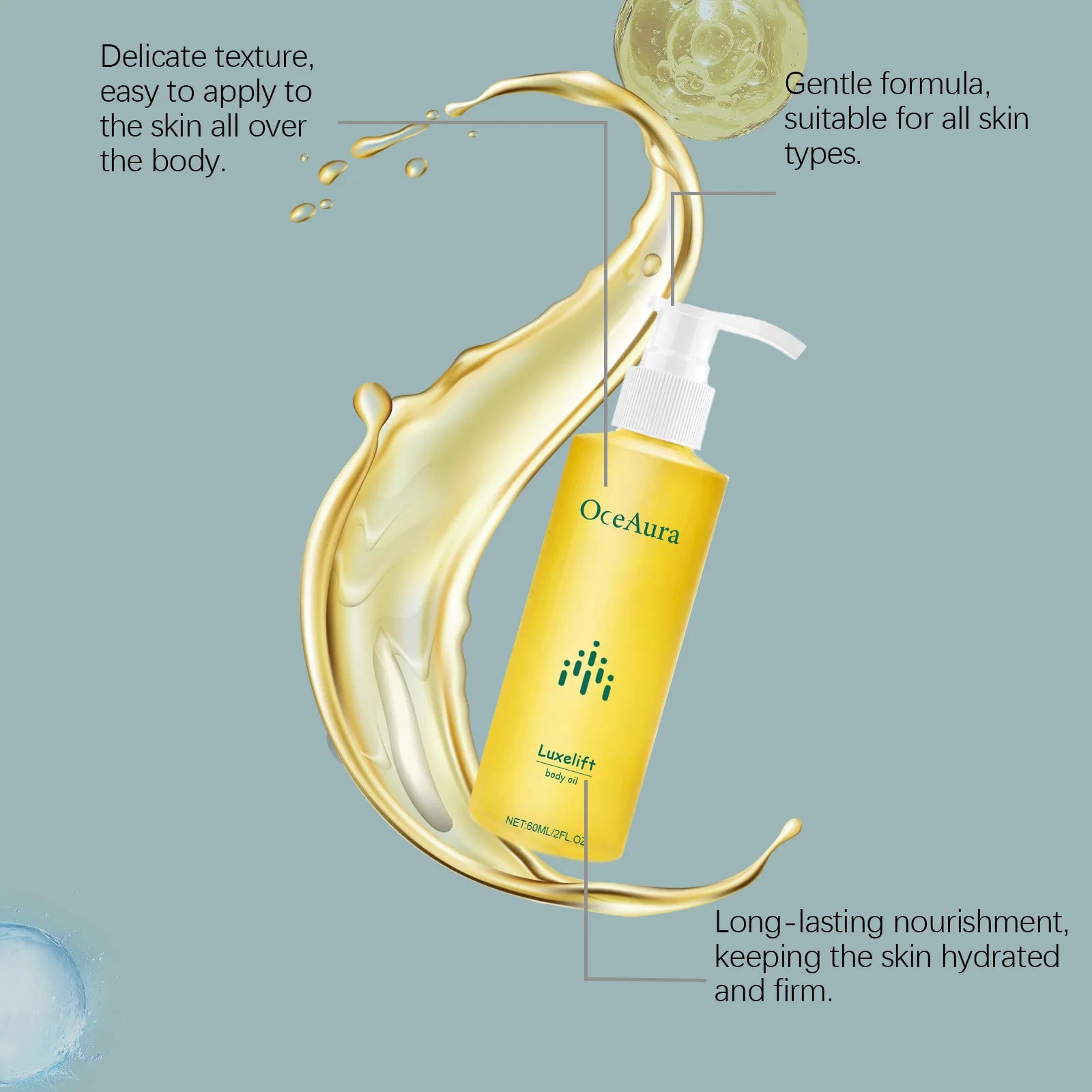 Body Skin Care Oil Deep Improve Rough Repair Damaged Skin Relieve Muscle Fatigue Hydrating Brightening Lighten Skin Care Oil