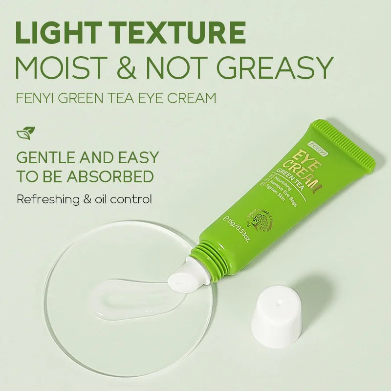 Facial Products Kit Sakura / Green Tea Face Cream Nourishing Skin Face Serum Smoothing Eye Cream Skincare Korean Cosmetic