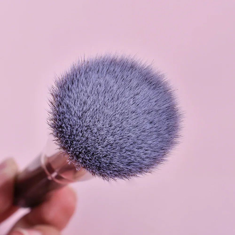 1pc Flat Makeup Brushes Kabuki Foundation Brush Liquid Cream Powder Contour Blending Face Repair Beauty Tools Brochas Maquillaje