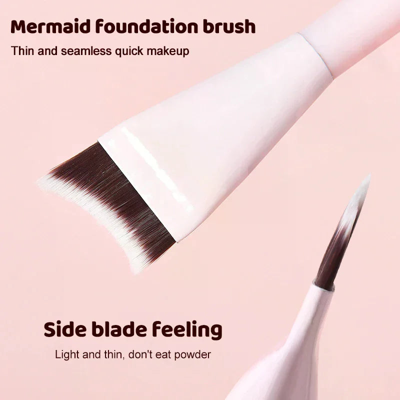 1/8 PCS Makeup Brushes Set Eye Shadow Foundation Women Cosmetic Brush Eyeshadow Blush Beauty Soft Hair Make Up Tools With Bag