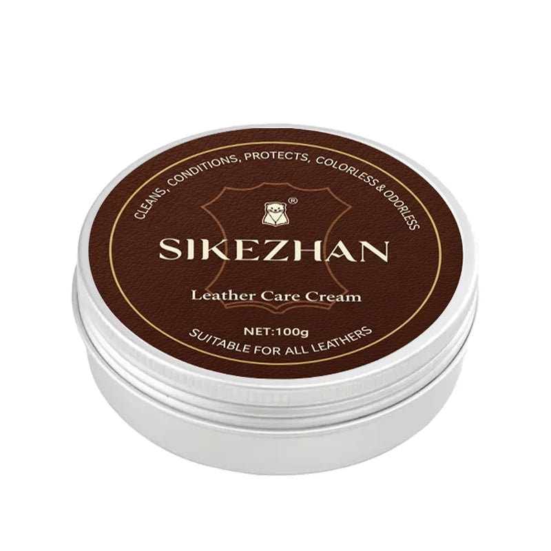 Leather Shoe Care Cream – Colorless Shoe Polish and Leather Conditioner To Clean, Nourish, Restore and Protect Shoes and Boots