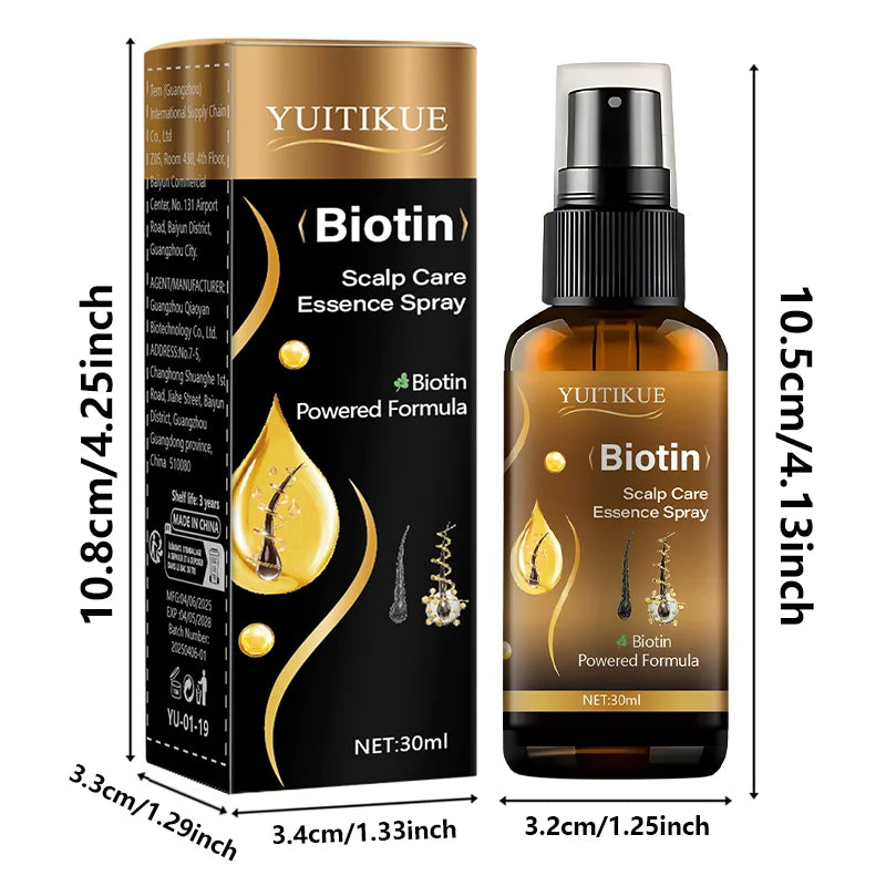 Hair Oil - Contains ginger root oil and collagen, gently cares for the scalp, leaving the hair soft and shiny, with a fresh and