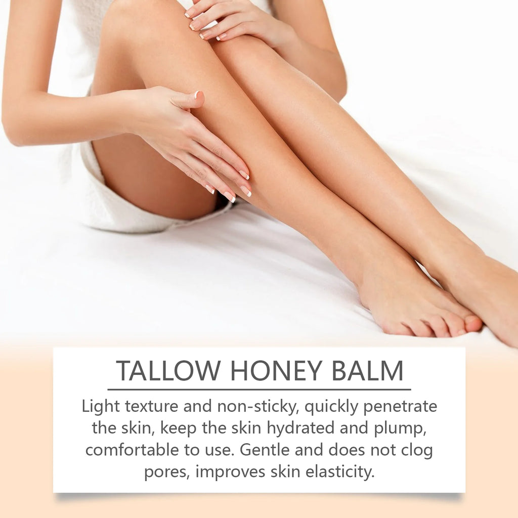 Beef Tallow Face Cream Improve Dry Dullness Lift Facial Brightening Skin Care Products Smooth Fine Lines Moisturizing Body Cream