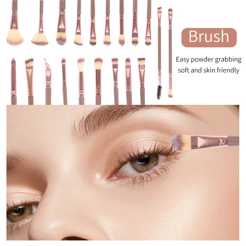 Large Makeup Brush Set, Concealer Brush, Loose Powder Brush, Powder Puff,  XiyintemuDropshipping hot-selling products