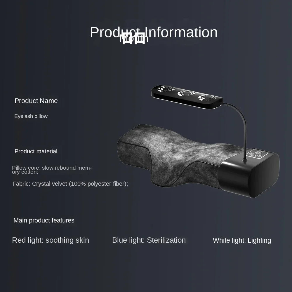 Professional neck care  cotton pillow beauty salon embroidery light therapy pillow physical therapy beauty