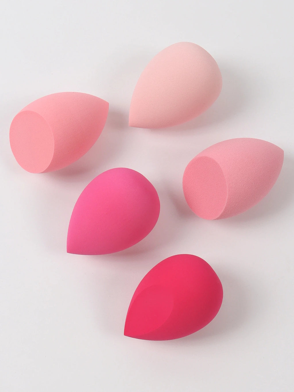 5 Bags of Beauty Eggs Makeup Sponge (Beauty Egg), Foundation Make-Up Mixed Beauty Sponge, Flawless Liquid, Cream and Powder, Mu