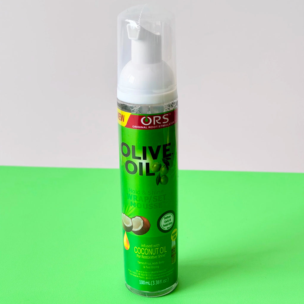 Curly Hair Mousse For Wigs Strong Hold Olive Oil Hair Styling Mousse Anti-Frizz Hair Foam Mousse For Styling Hair Women Men