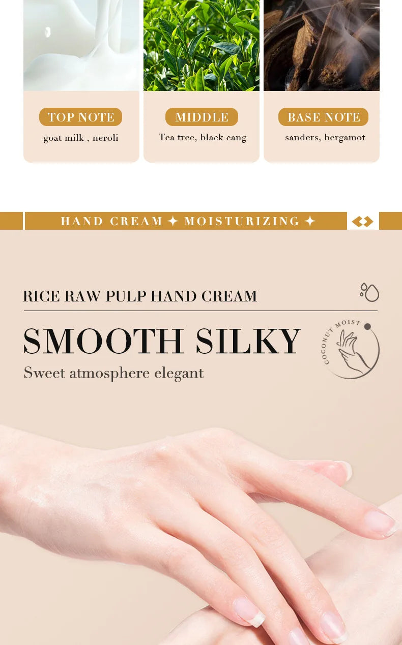 White Rice Hand Cream