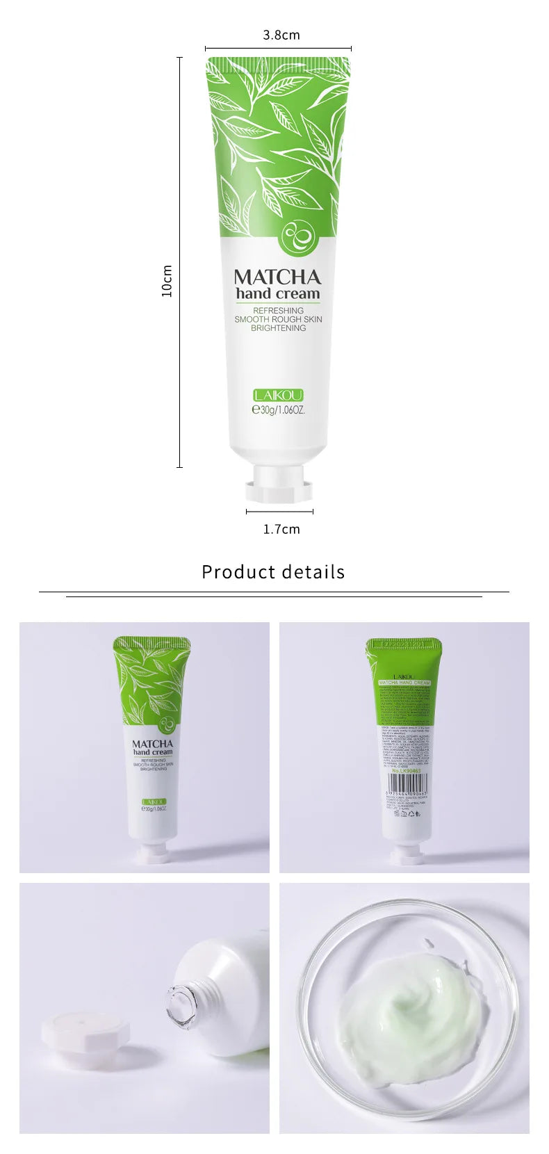 Facial Products Kit Sakura / Green Tea Face Cream Nourishing Skin Face Serum Smoothing Eye Cream Skincare Korean Cosmetic